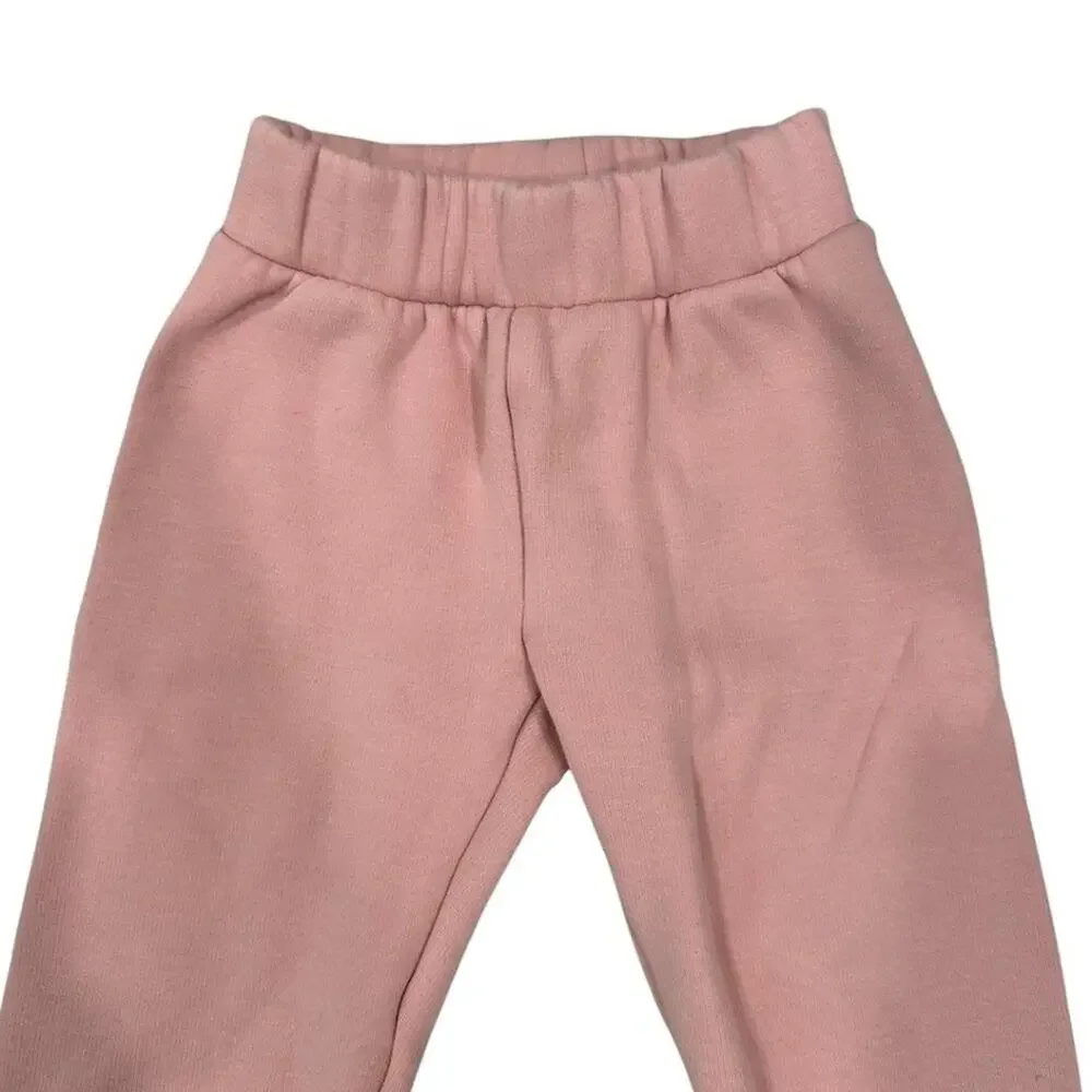 GAP Kids Sherpa-Lined Leggings Pink XS
